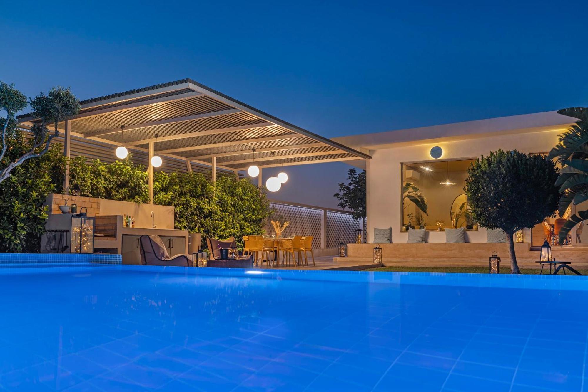 Gaia Blue Villa Kolymbia Luaran gambar