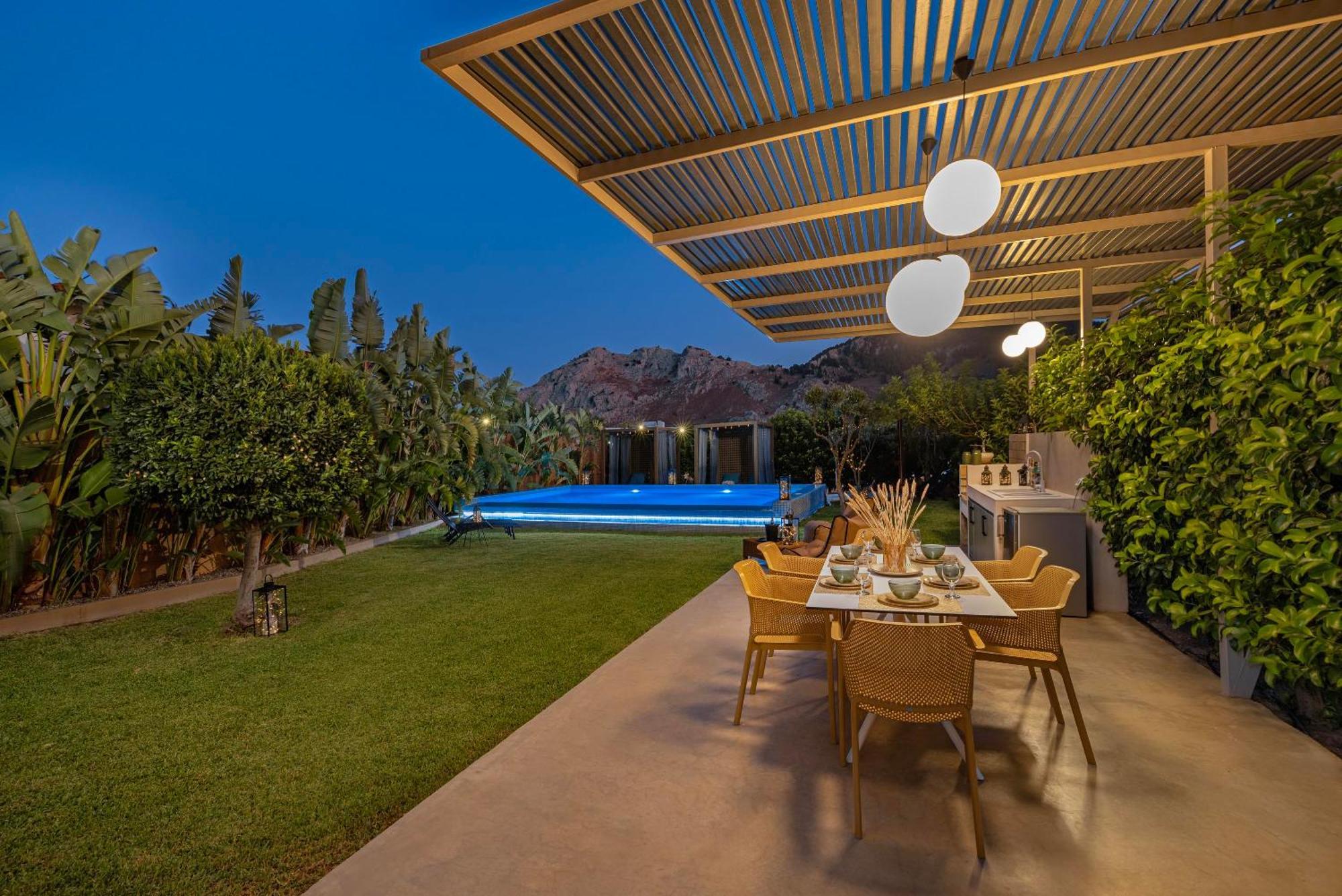 Gaia Blue Villa Kolymbia Luaran gambar