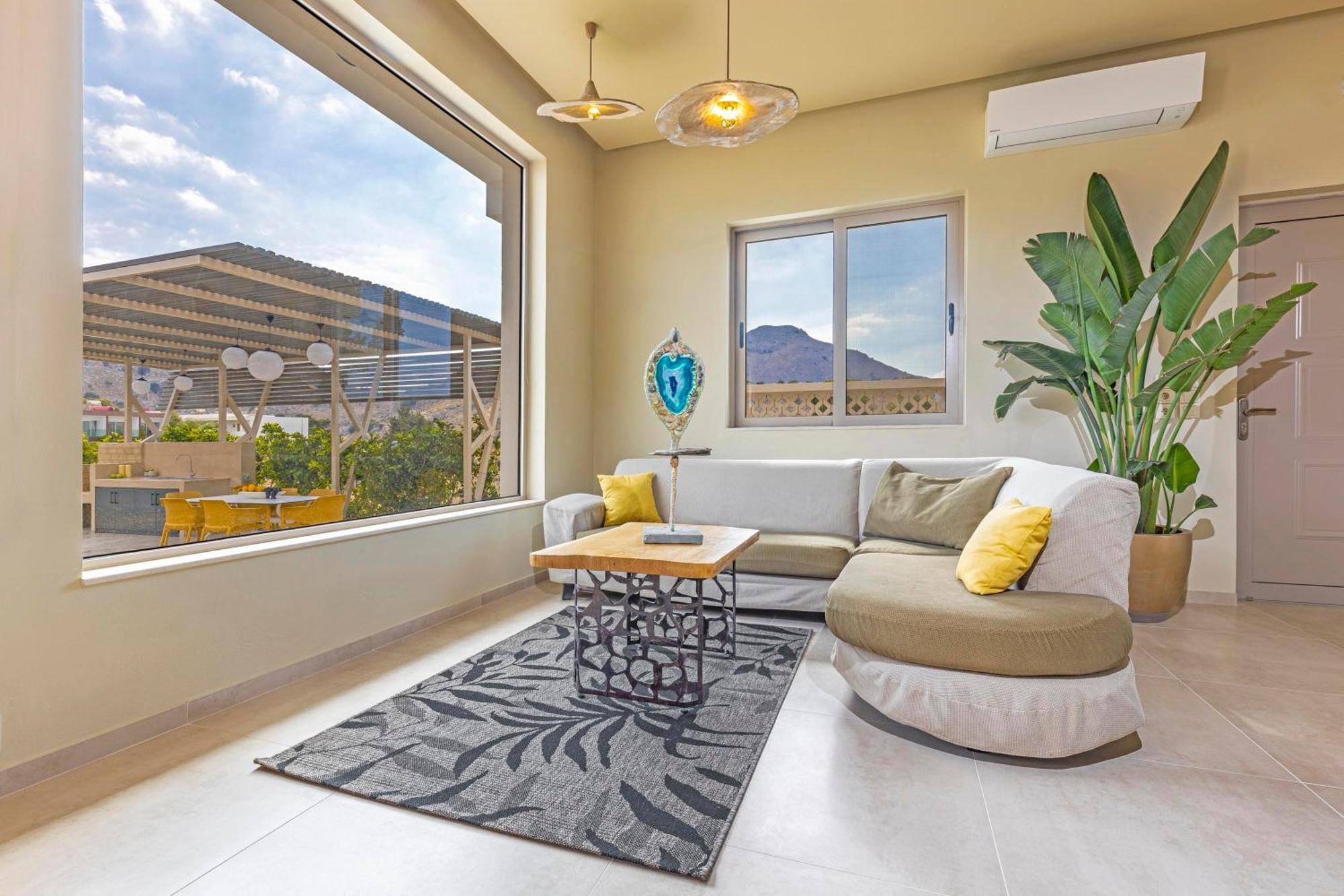 Gaia Blue Villa Kolymbia Luaran gambar