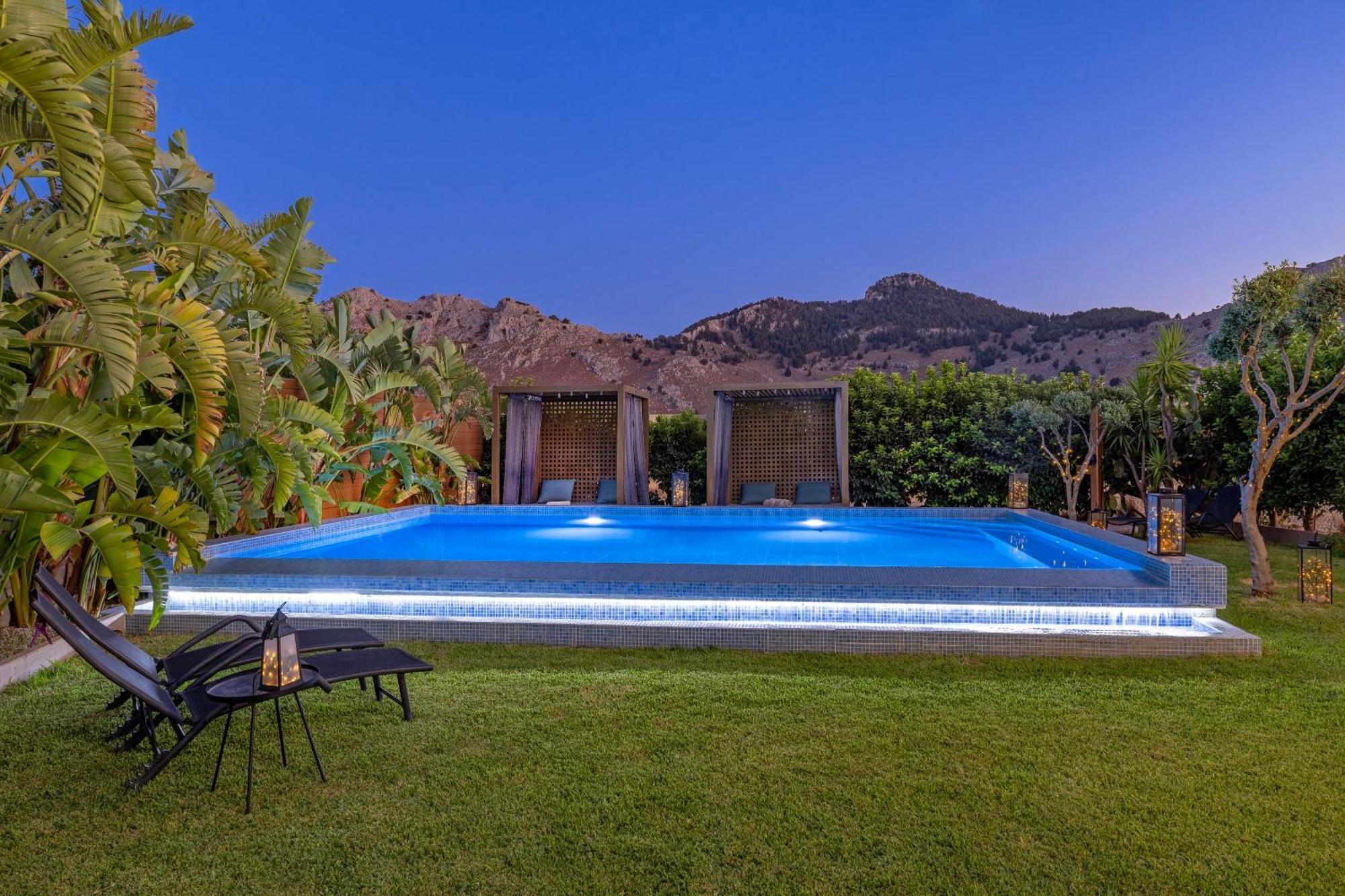 Gaia Blue Villa Kolymbia Luaran gambar