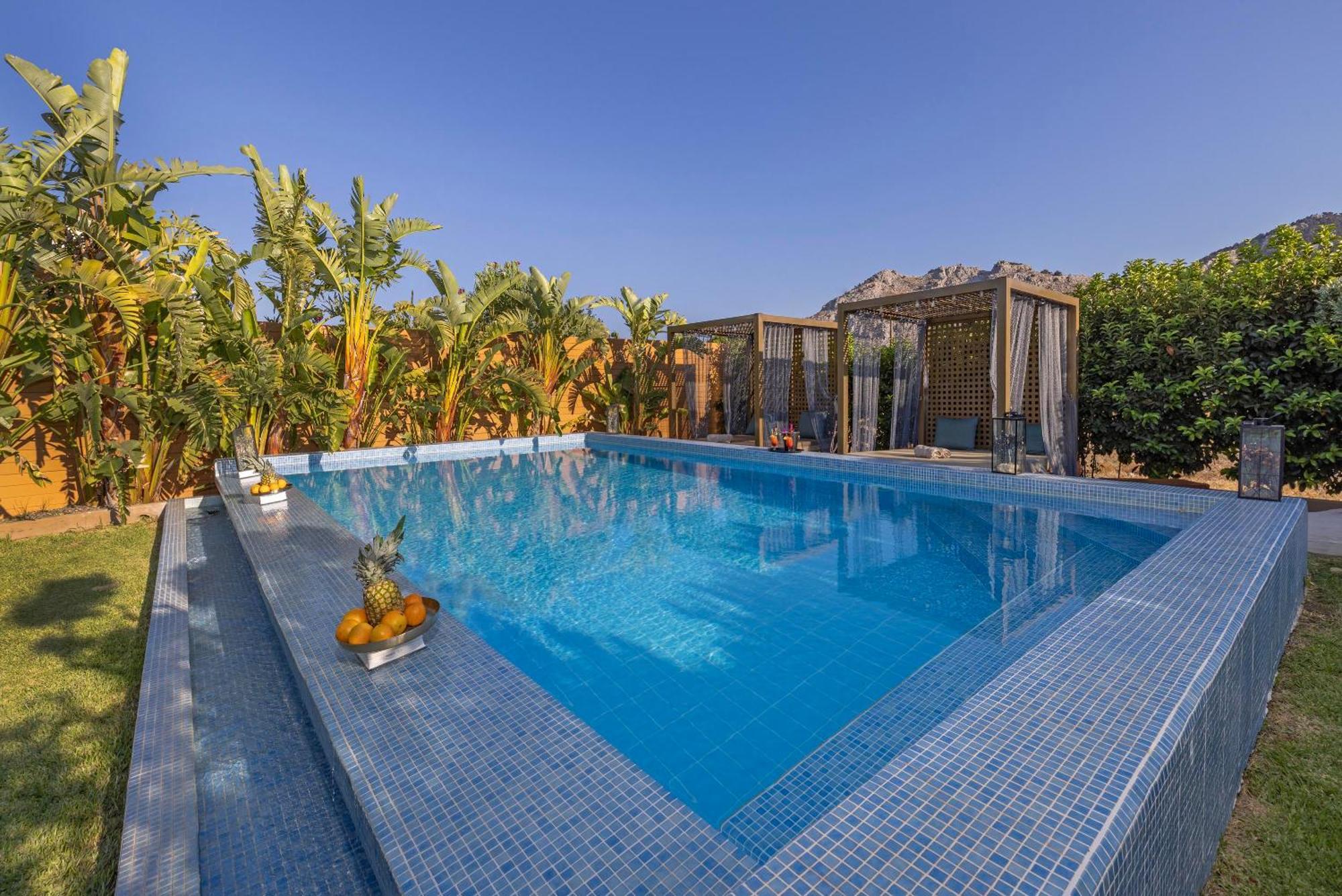 Gaia Blue Villa Kolymbia Luaran gambar